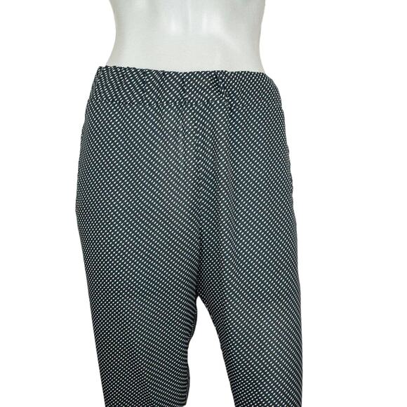 Tomas Maier Elastic waist Easy Pants in Black white square size 6 - Picture 7 of 10